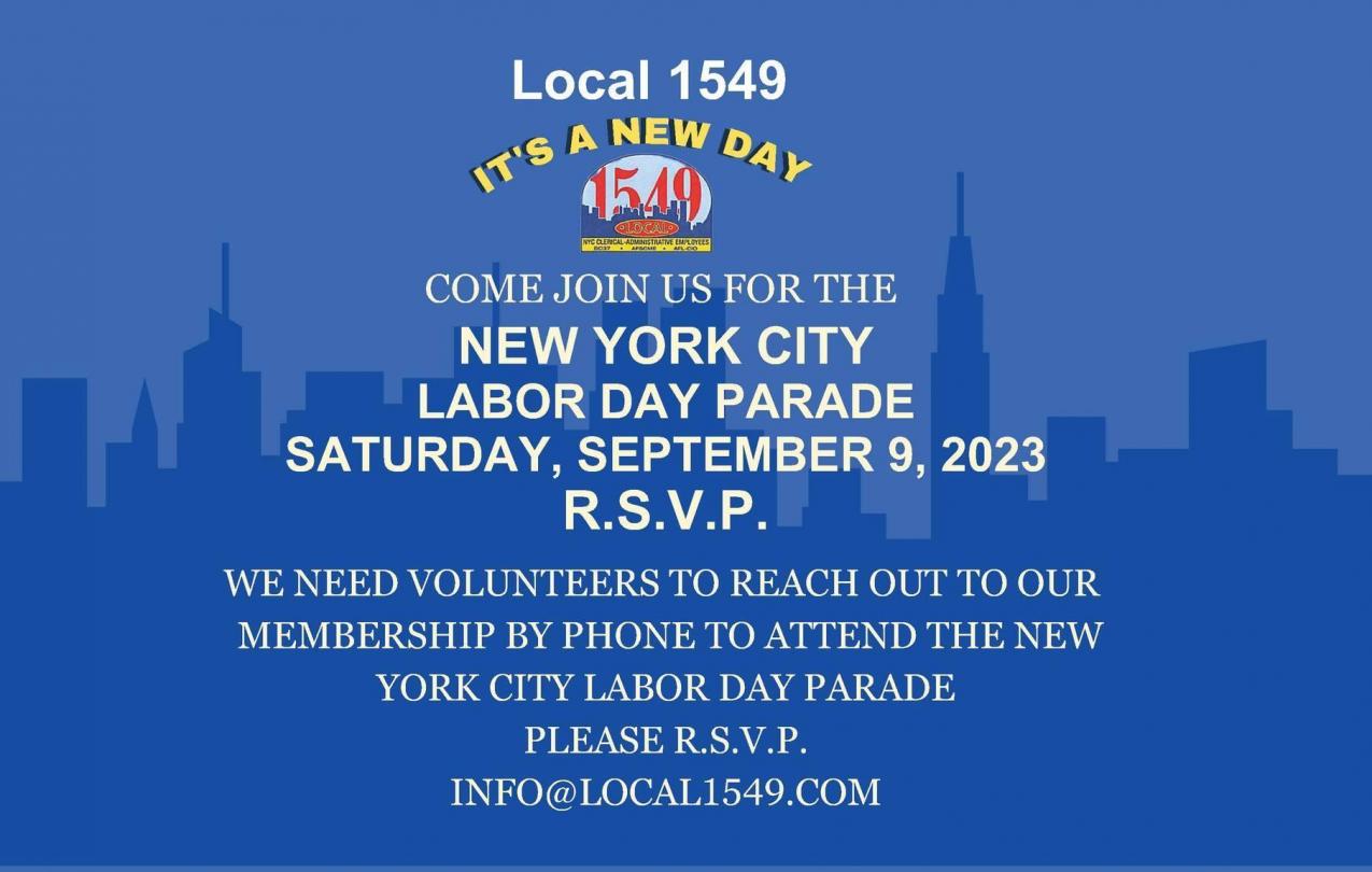 AFSCME Local 1549 Labor Day Parade