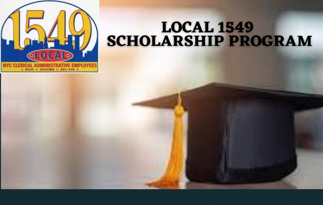 AFSCME Local 1549 Scholarship Program