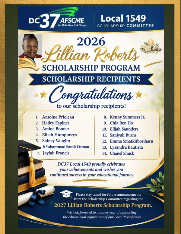 scholarship winners